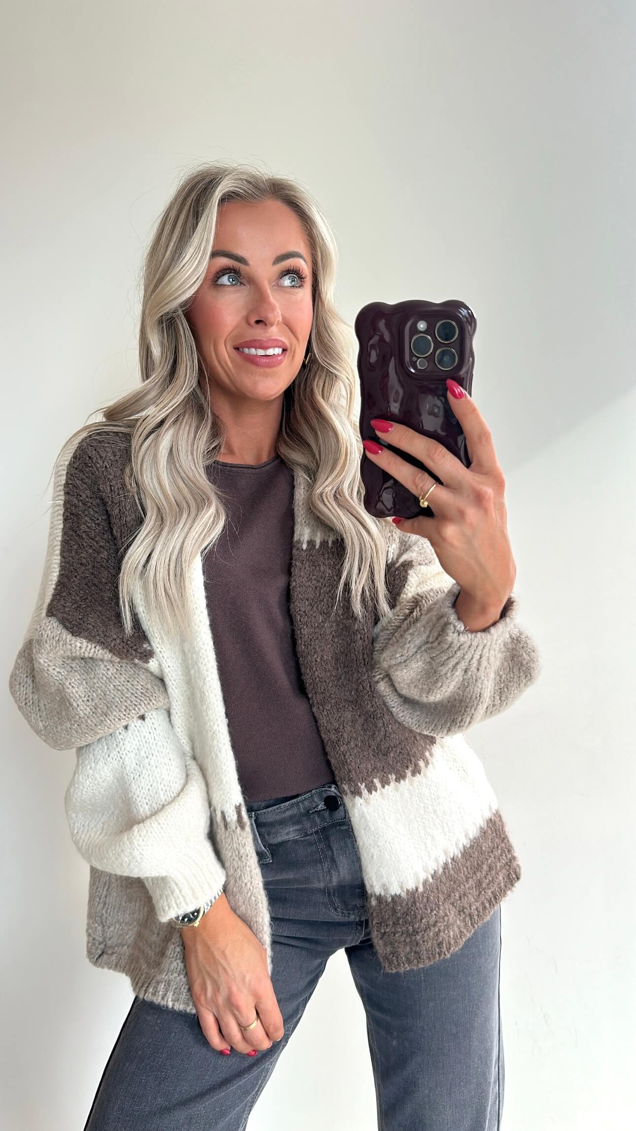 CAMMIE Cardigan - beige