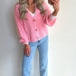 CAMILLE Cardigan - sweet pink