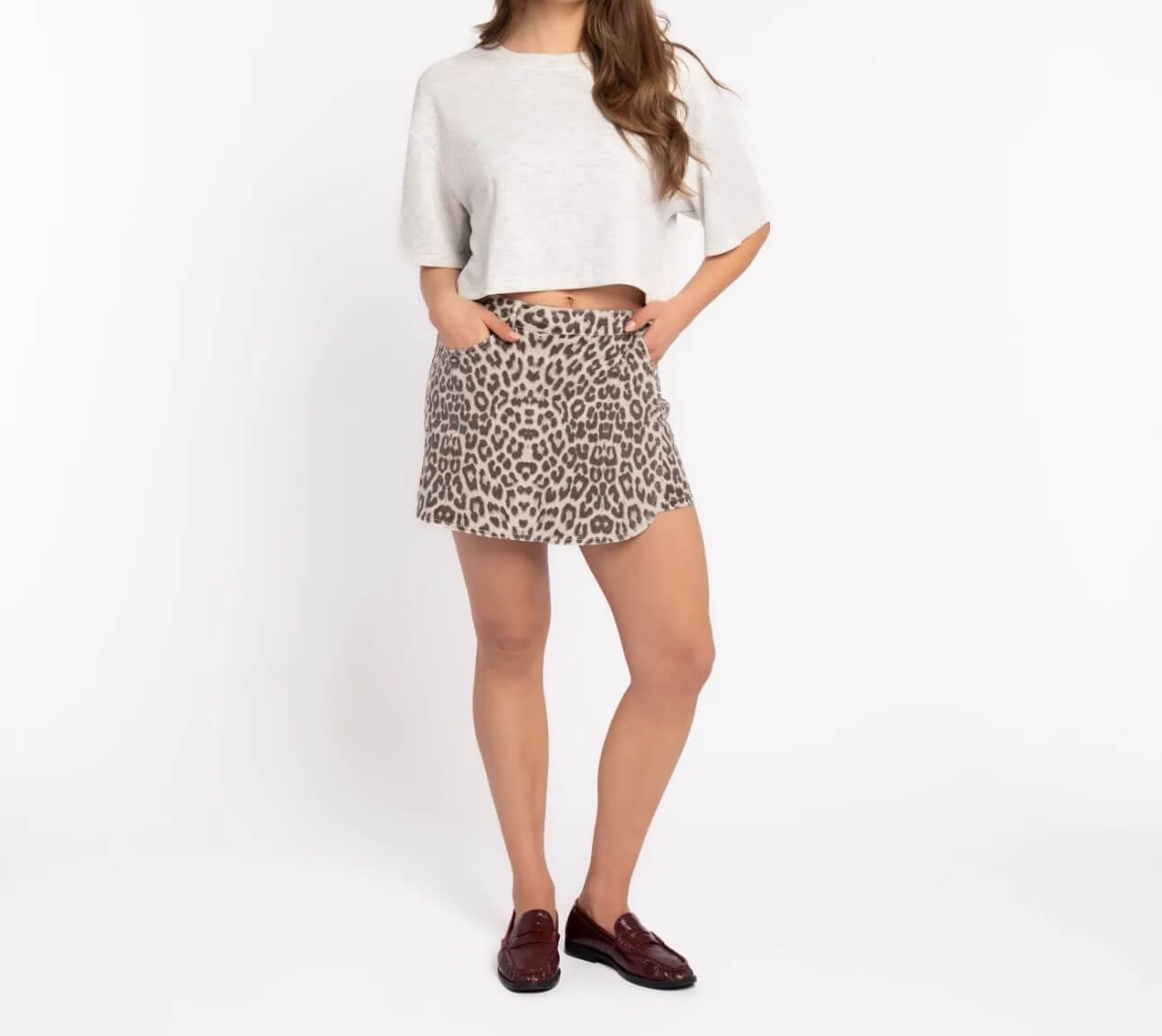 SKORT Leopard Light - RD9183