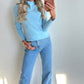 LILLIE Top - baby blue