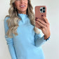 LILLIE Top - baby blue
