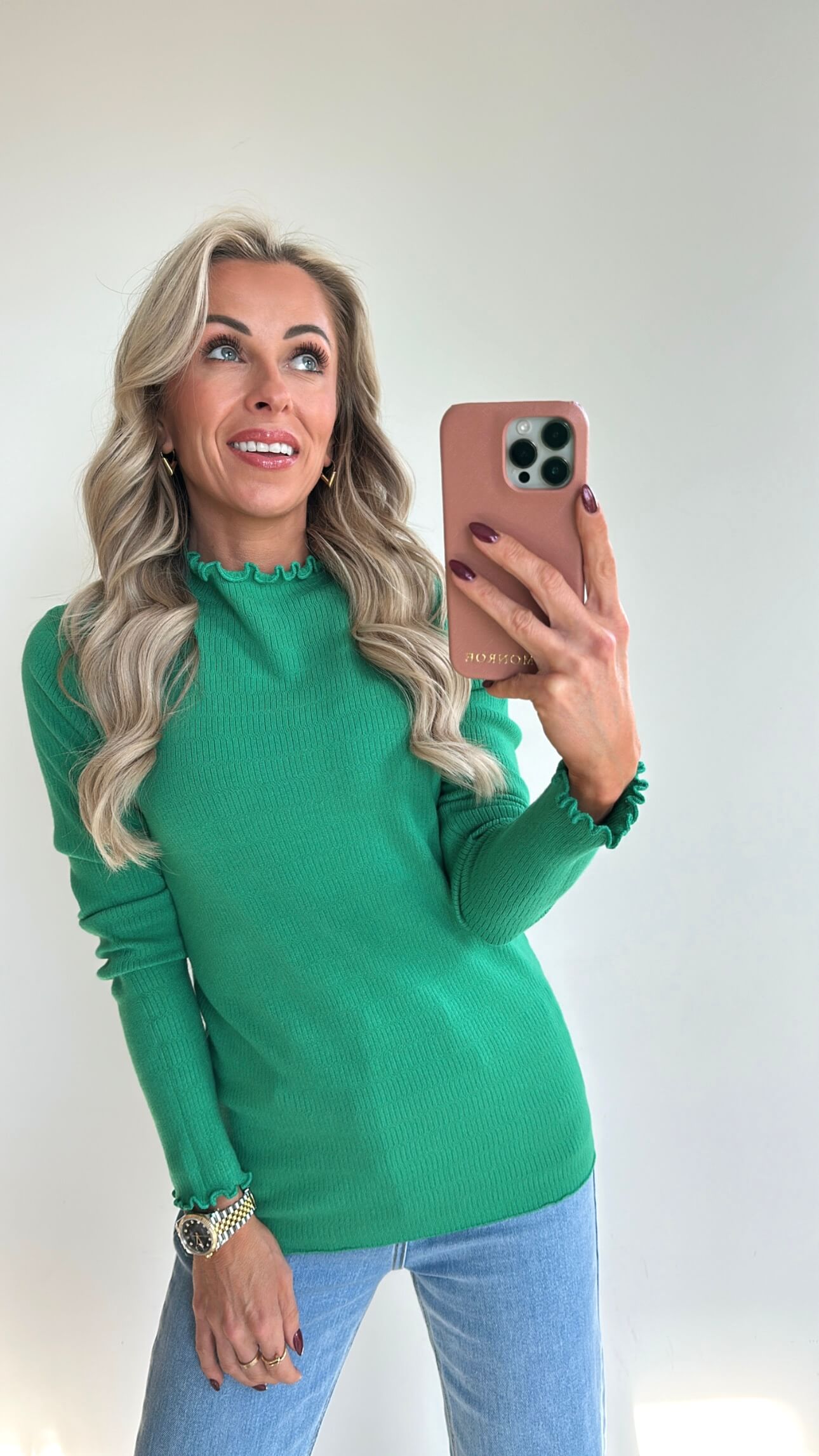 LILLIE Top - green