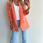 BILLIE Blazer - pastel orange