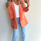 BILLIE Blazer - pastel orange