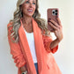 BILLIE Blazer - pastel orange