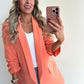 BILLIE Blazer - pastel orange