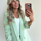BILLIE Blazer - pastel green