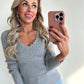 TILLIE Top - grey