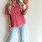 MOLLIE Blouse - pink terracotta