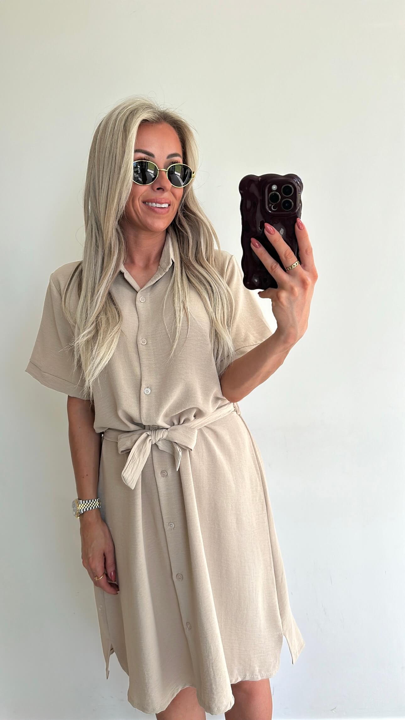 SUMMER SOPHIE Dress Short - beige