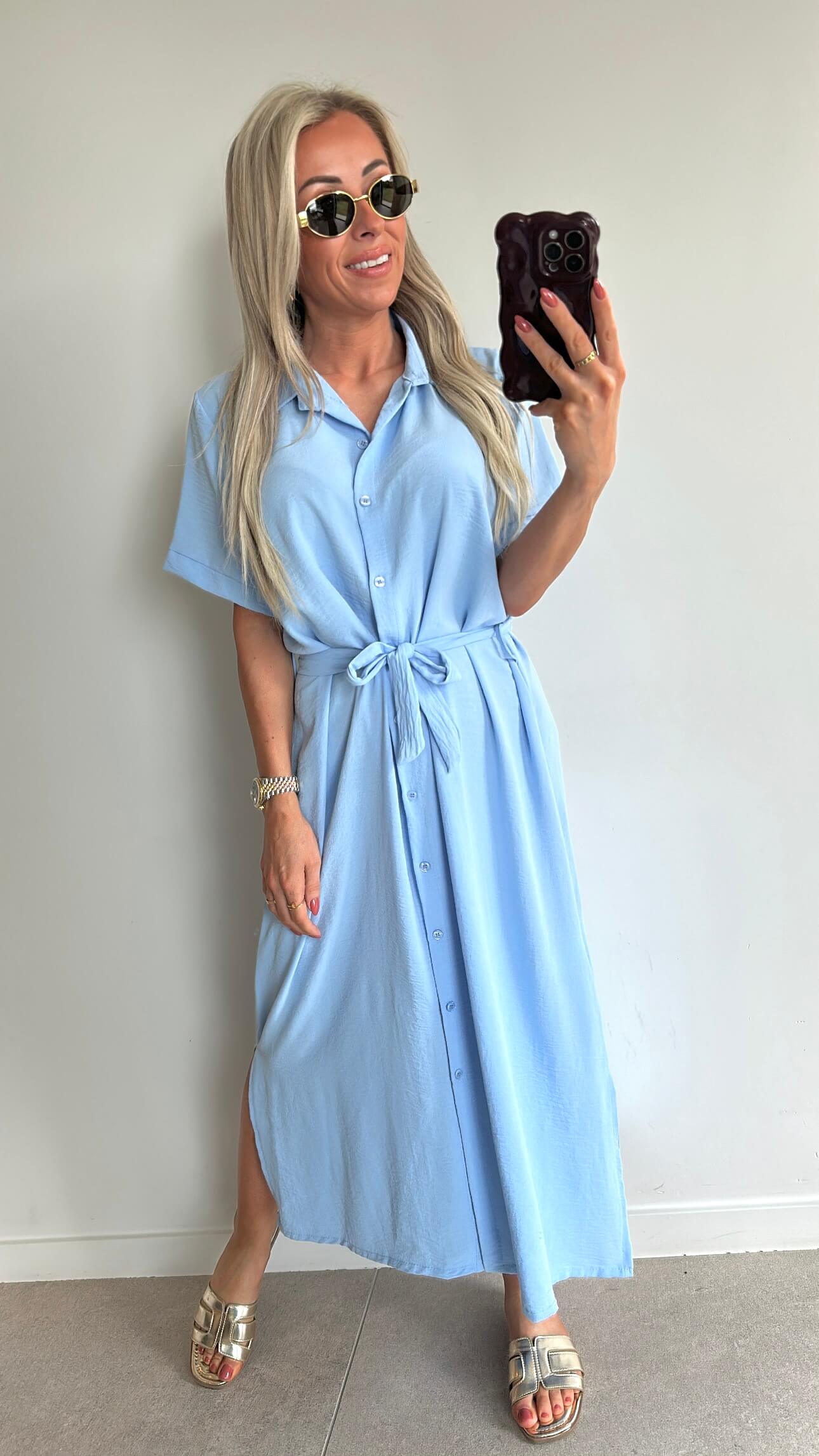 SUMMER SOPHIE Dress Long - baby blue