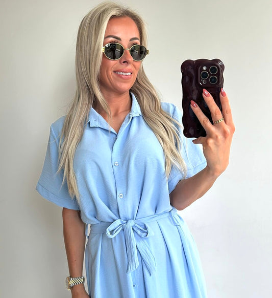 SUMMER SOPHIE Dress Long - baby blue