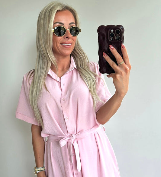 SUMMER SOPHIE Dress Long - baby pink