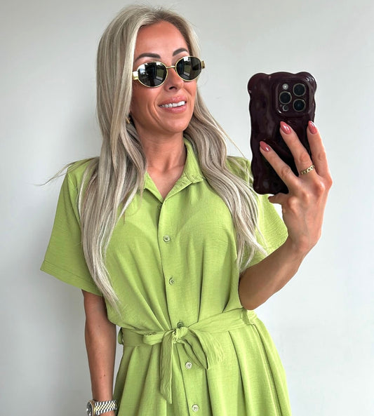 SUMMER SOPHIE Dress Long - lime