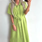 SUMMER SOPHIE Dress Long - lime