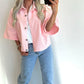 JUNIE Jacket - pink/orange