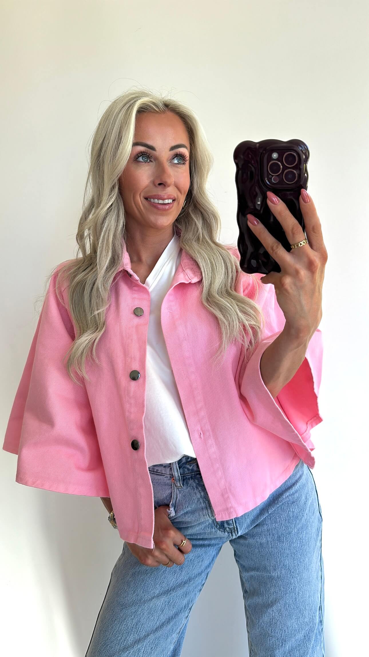 JENNIE Jacket - prettiest pink