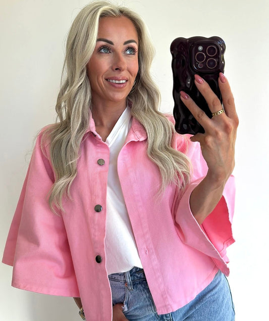 JENNIE Jacket - prettiest pink