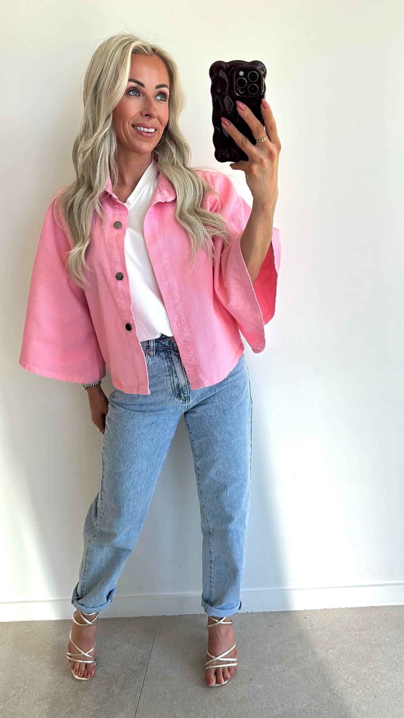 JENNIE Jacket - prettiest pink
