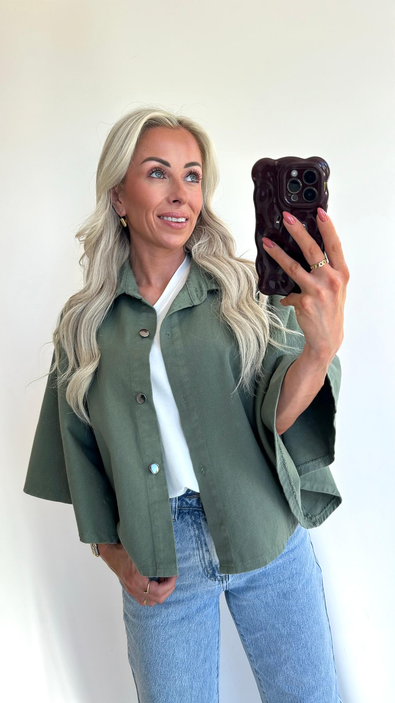JENNIE Jacket - khaki