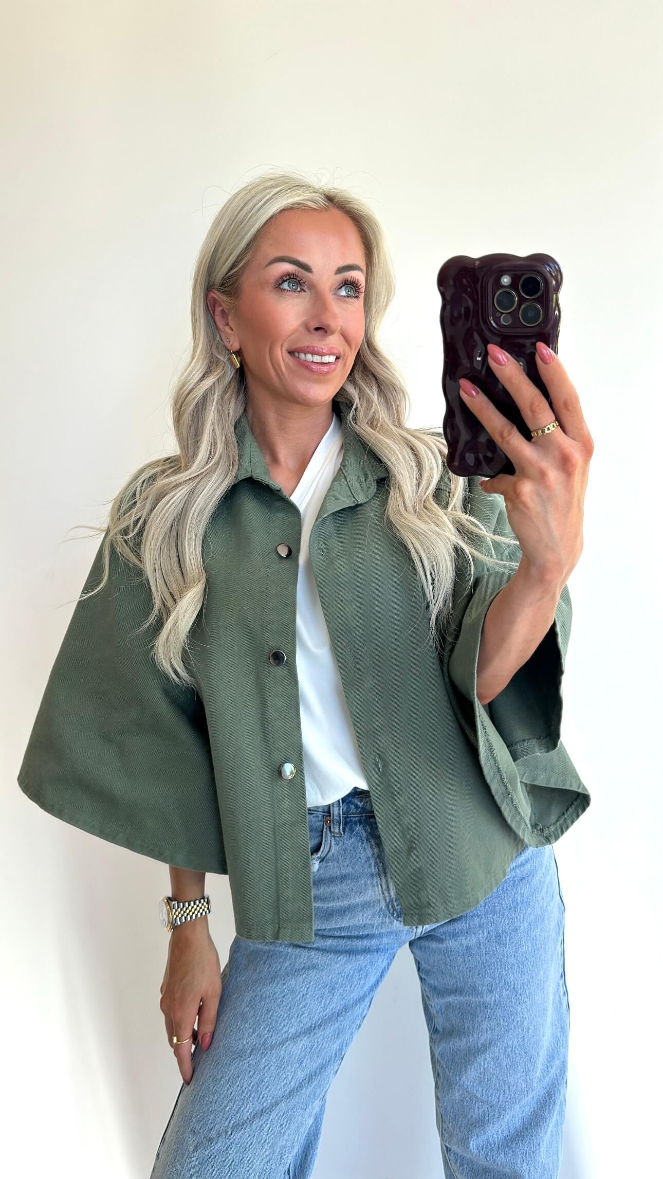 JENNIE Jacket - khaki