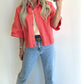 JUNIE Jacket - coral/fluo orange
