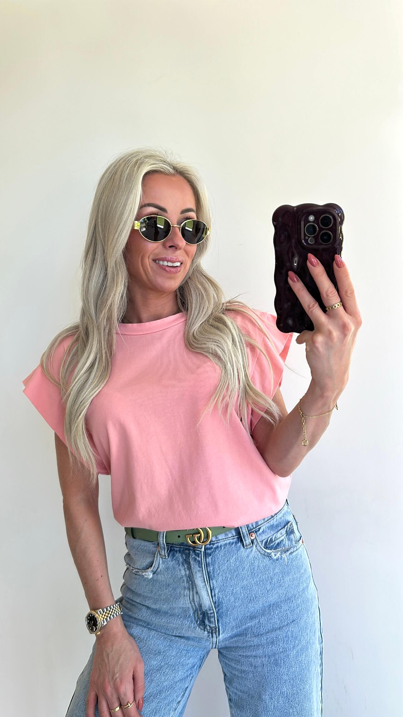 TESSIE T-shirt - peach