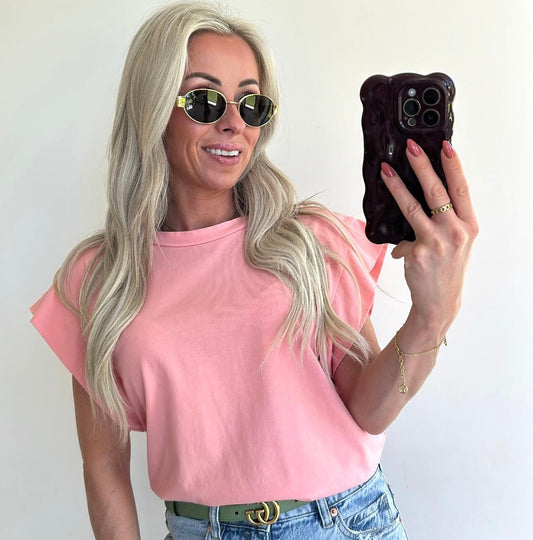 TESSIE T-shirt - peach