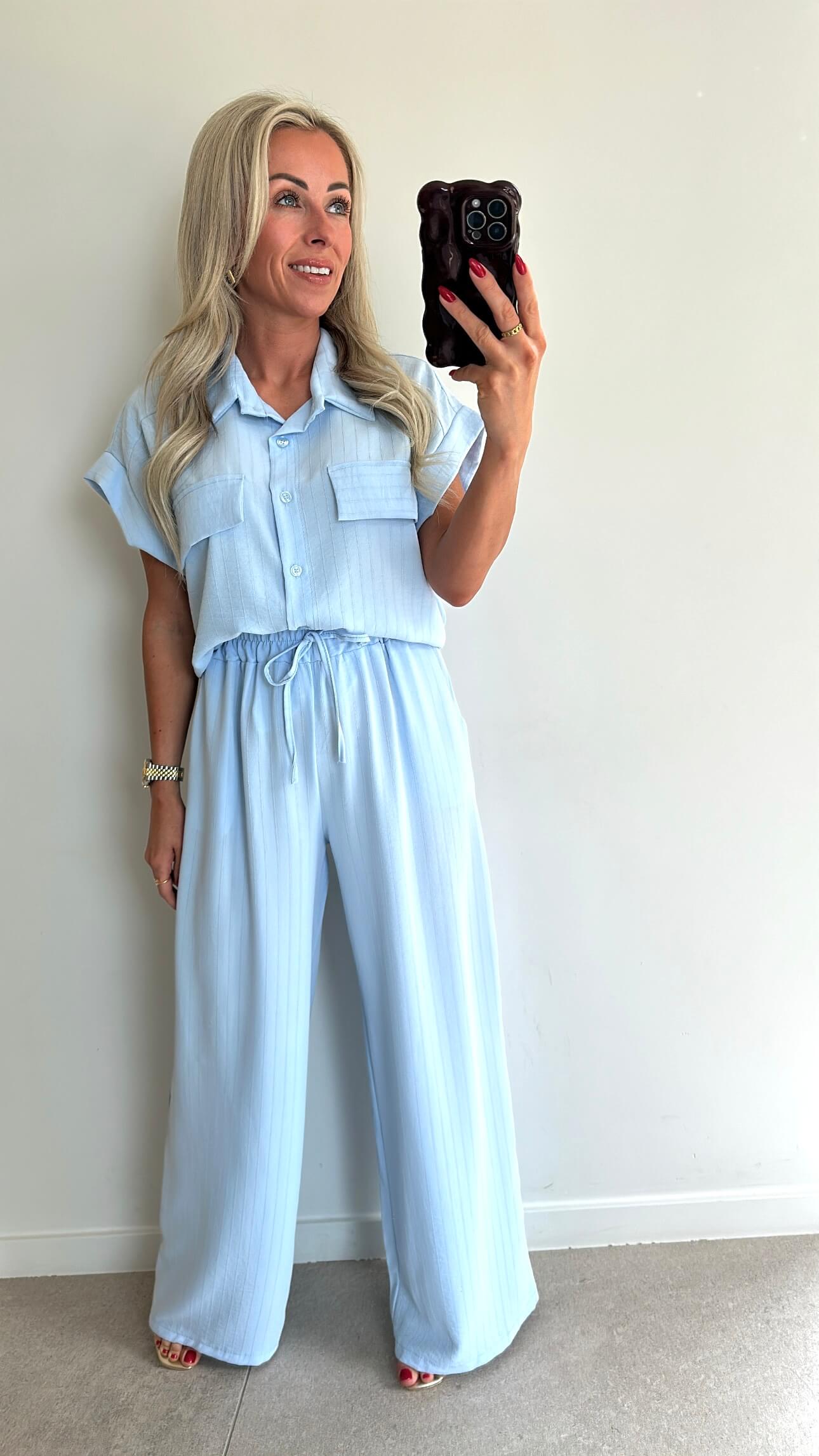 CLASSIE COMFIE Set - baby blue