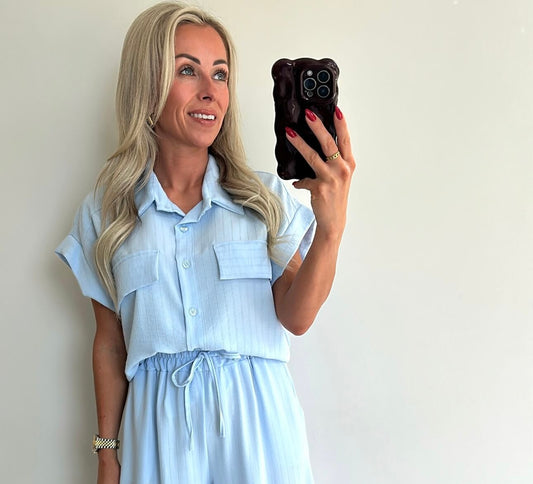 CLASSIE COMFIE Set - baby blue
