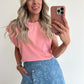 TESSIE T-shirt - peach