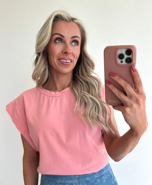 TESSIE T-shirt - peach