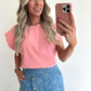 TESSIE T-shirt - peach