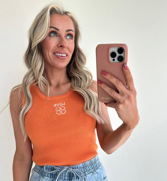 TAMMIE Top - orange