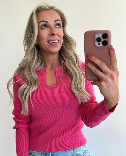 TRIXIE Top - fuchsia