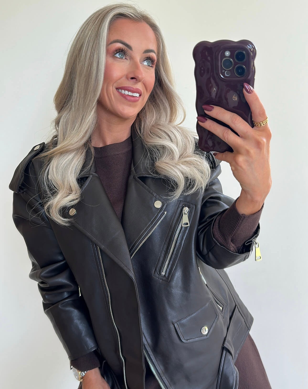 JAIMIE Jacket - choco brown