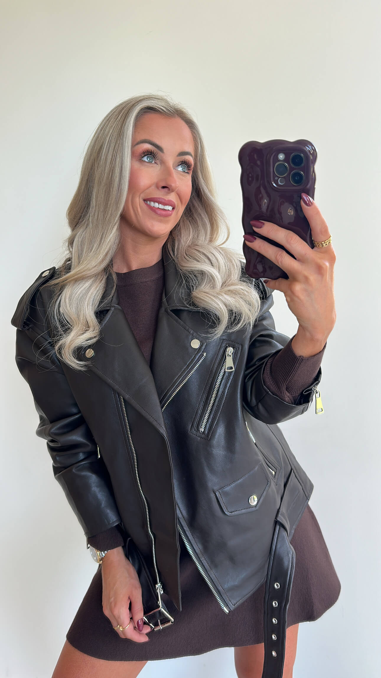 JAIMIE Jacket - choco brown