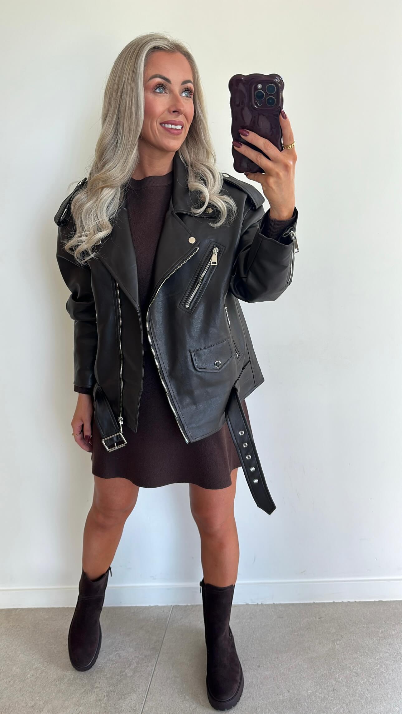 JAIMIE Jacket - choco brown