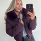 CARRIE Coat - burgundy