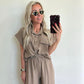 CLASSIE COMFIE Set - taupe