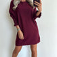 DANIELLE Dress - bordeaux