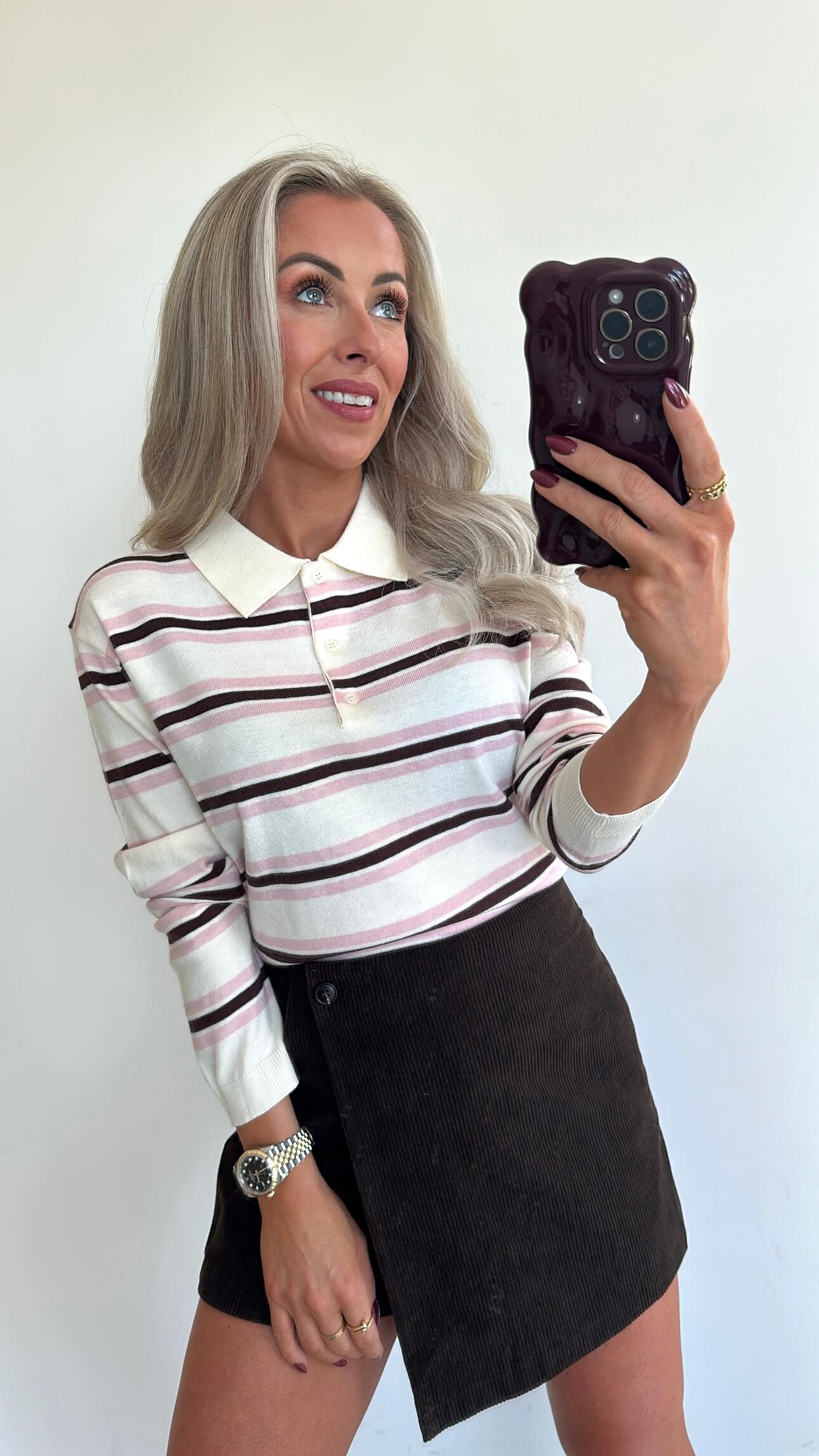 SADIE Skort - choco brown