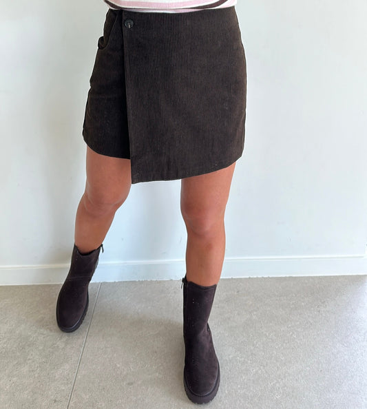 SADIE Skort - choco brown