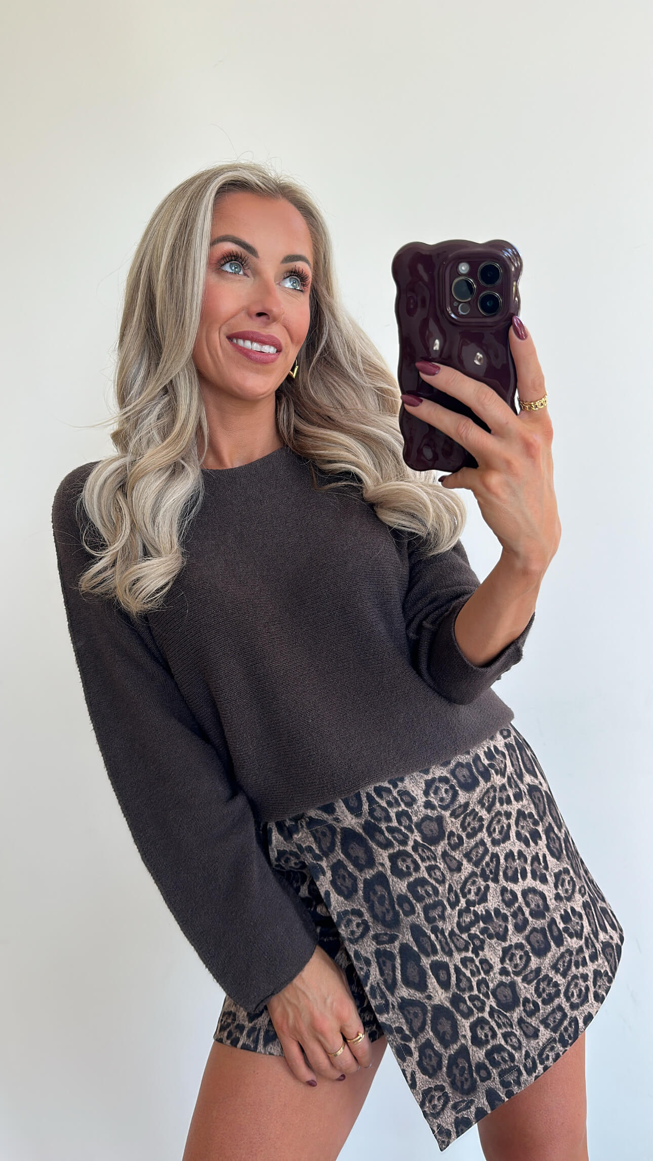 EMILIE Pull - choco brown