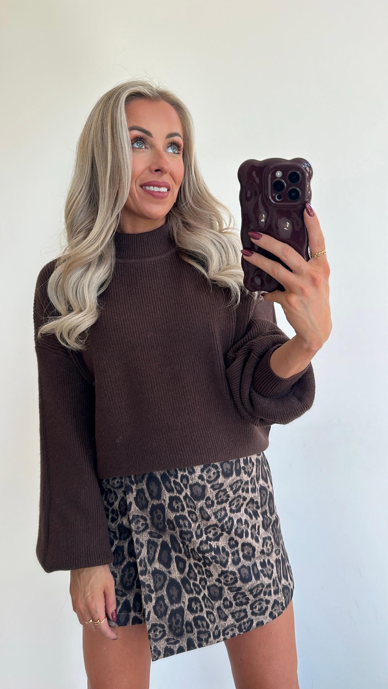 POLLIE Pull - choco brown