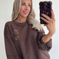 AMOR Sweater - choco brown