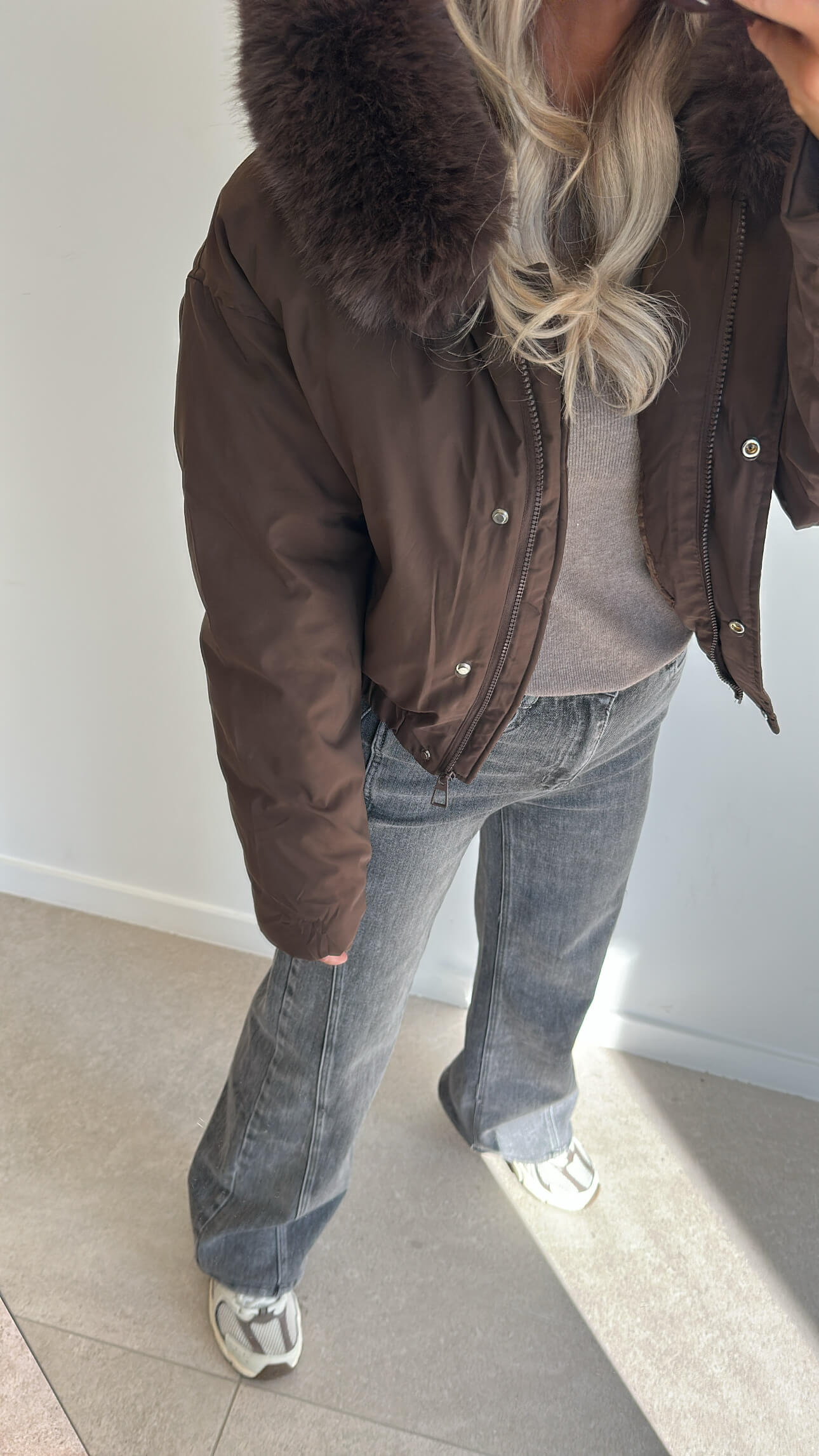 CARRIE Coat - choco brown
