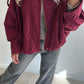 VIRAL JACKET - burgundy