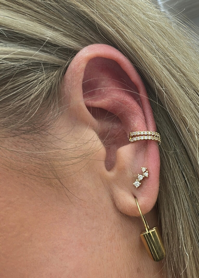 EAR CUFF - double row