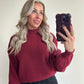 POLLIE Pull - bordeaux